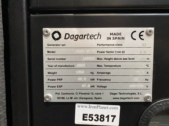 Dagartech DGDR 60 ST - Generator set: picture 5 Dagartech DGDR 60 ST - Generator set: picture 5