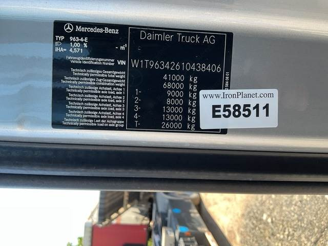 Mercedes-Benz Actros 4163 - Tractor unit: picture 5 Mercedes-Benz Actros 4163 - Tractor unit: picture 5
