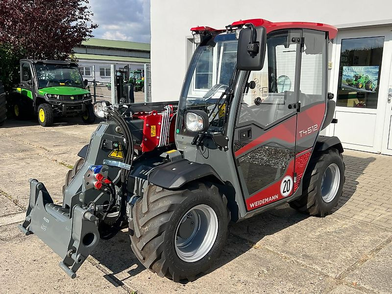 Weidemann T4512 EURO-Aufnahme + Breitreifen - Telescopic handler: picture 2 Weidemann T4512 EURO-Aufnahme + Breitreifen - Telescopic handler: picture 2