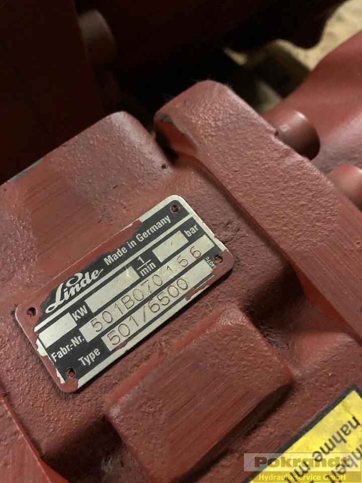 Linde 501 6500 - Hydraulics: picture 2 Linde 501 6500 - Hydraulics: picture 2