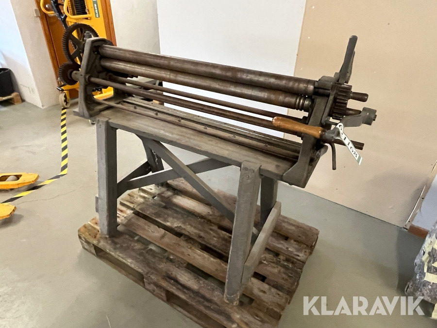 Pladevalse med håndsving - 100 cm - Industrial equipment: picture 2 Pladevalse med håndsving - 100 cm - Industrial equipment: picture 2