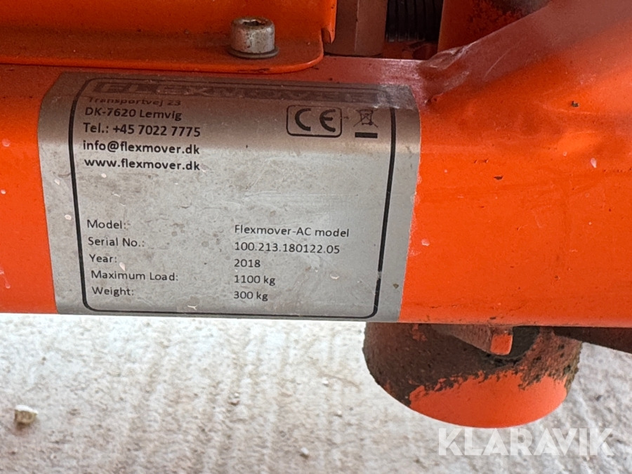 Løftevogn Flexmover AC model - Material handling equipment: picture 2 Løftevogn Flexmover AC model - Material handling equipment: picture 2