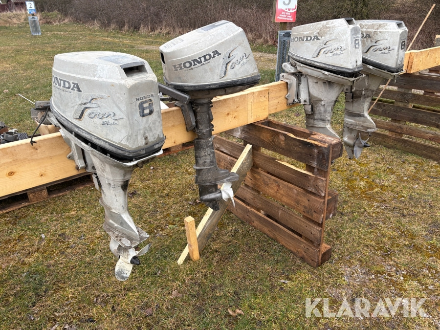 Påhængsmotorer 4 styk. Honda Four stroke - Other machinery: picture 2 Påhængsmotorer 4 styk. Honda Four stroke - Other machinery: picture 2