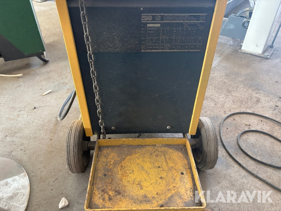 Svejsemaskine CO2 ESAB LDA 200 - Welding equipment: picture 5 Svejsemaskine CO2 ESAB LDA 200 - Welding equipment: picture 5