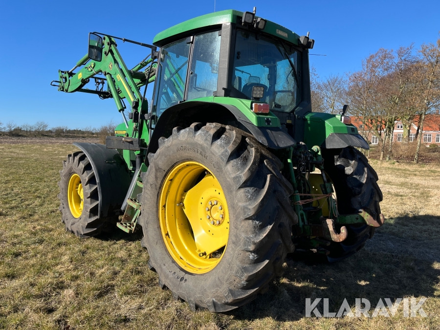 Traktor John Deere 6600 med frontlæser 683 - Farm tractor: picture 5 Traktor John Deere 6600 med frontlæser 683 - Farm tractor: picture 5