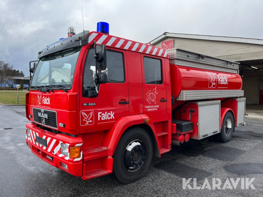 Kabine tankvogn MAN 18-284 - 8000 Liter - Truck: picture 1 Kabine tankvogn MAN 18-284 - 8000 Liter - Truck: picture 1