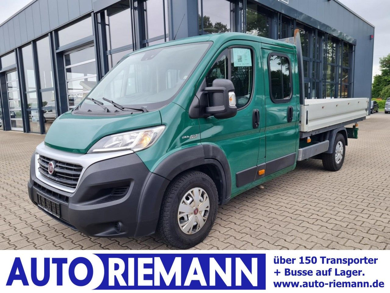 Fiat Ducato 35 Doka L5 Maxi 180 AHK KOMFORT STANDHEIZ - Flatbed van, Combi van: picture 1 Fiat Ducato 35 Doka L5 Maxi 180 AHK KOMFORT STANDHEIZ - Flatbed van, Combi van: picture 1