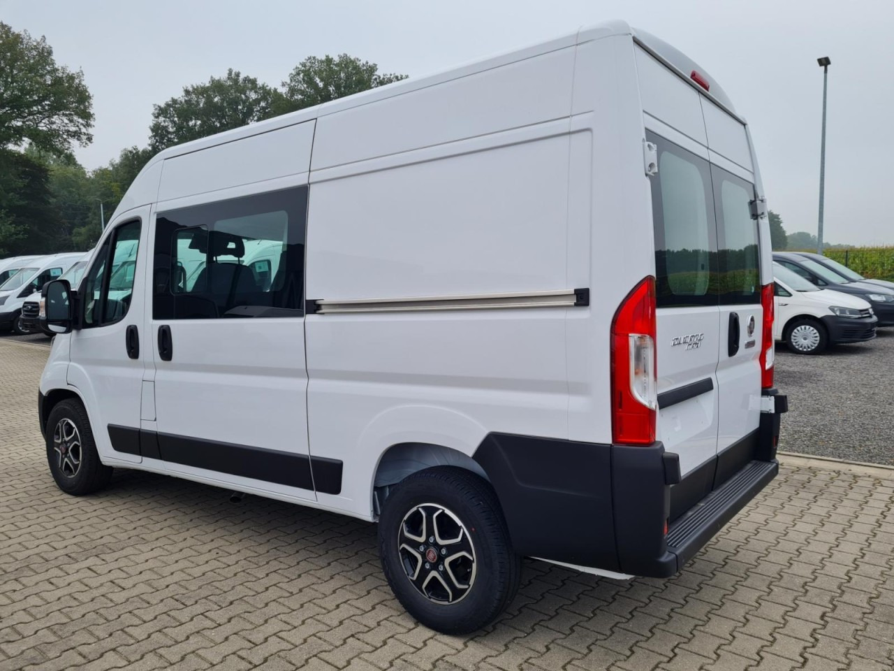 Panel van, Combi van Fiat Ducato 35 Kasten Doka 7-Sitze 2x Schiebetür Maxi L2H2: picture 7