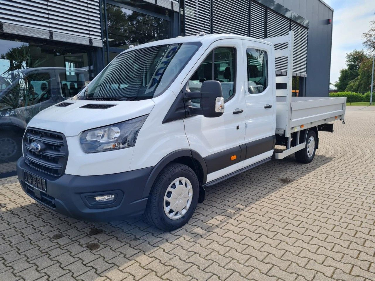 Ford Transit 350 Doka L3 L4 Trend RWD AHK KLIMA TEMPO - Flatbed van: picture 2 Ford Transit 350 Doka L3 L4 Trend RWD AHK KLIMA TEMPO - Flatbed van: picture 2