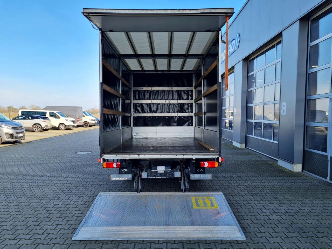 Opel Movano Pritsche Schiebe Plane LBW LUFTFEDER TEMP - Curtain side van: picture 5 Opel Movano Pritsche Schiebe Plane LBW LUFTFEDER TEMP - Curtain side van: picture 5