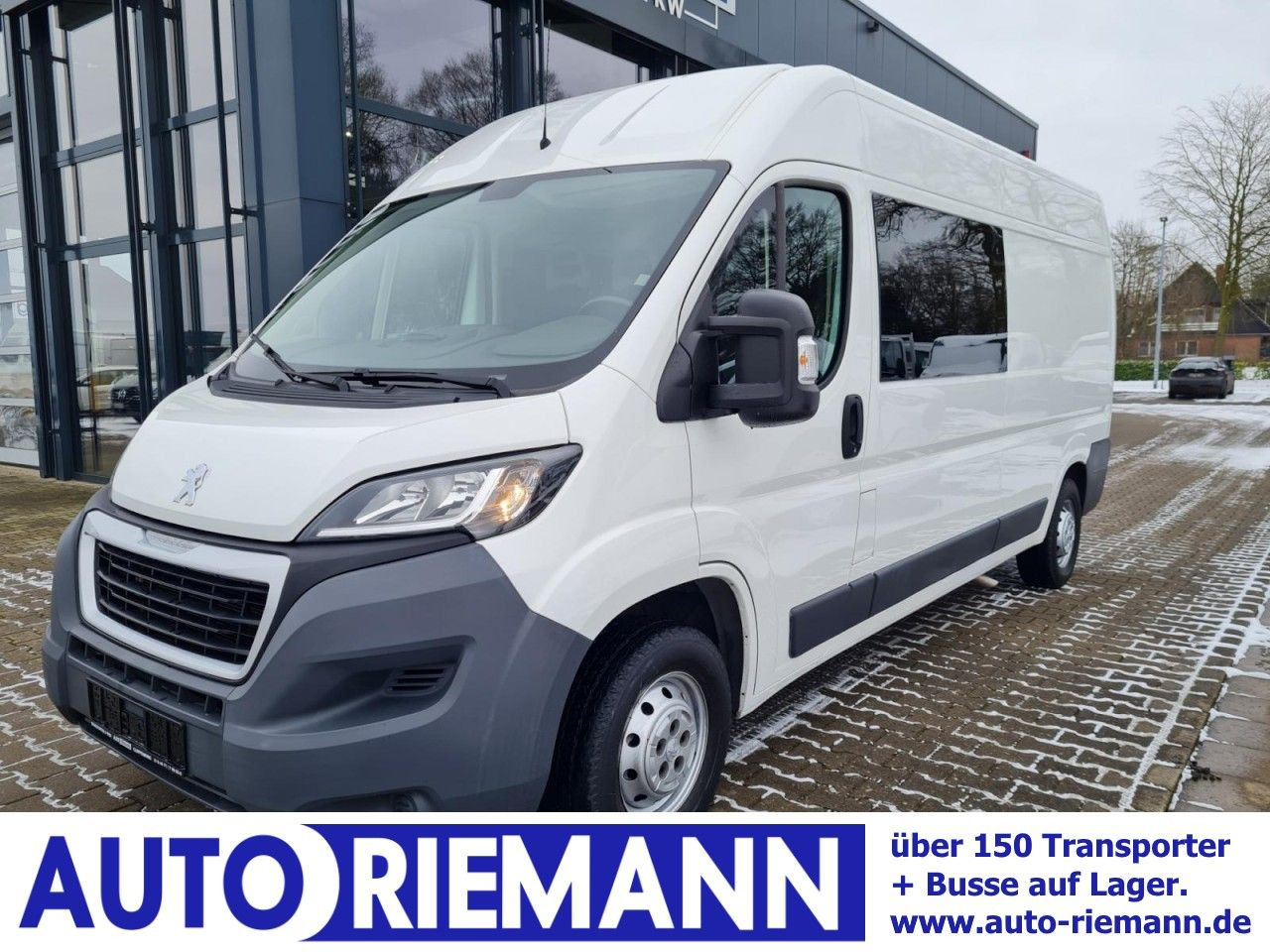 Peugeot Boxer Kasten L3H2 Doka 6-Sitze AHK PDC KLIMA - Small van, Combi van: picture 1 Peugeot Boxer Kasten L3H2 Doka 6-Sitze AHK PDC KLIMA - Small van, Combi van: picture 1