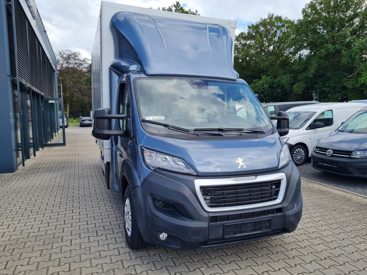 Peugeot Boxer Pritsche Schiebe Plane 2.2 HDi LBW - Curtain side van: picture 2 Peugeot Boxer Pritsche Schiebe Plane 2.2 HDi LBW - Curtain side van: picture 2
