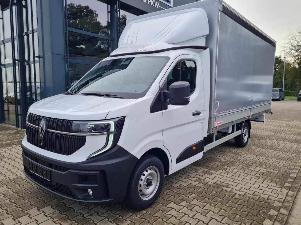 Renault Master 35 Pritsche Schiebe Plane dCi 170 10 Pal. - Curtain side van: picture 2 Renault Master 35 Pritsche Schiebe Plane dCi 170 10 Pal. - Curtain side van: picture 2