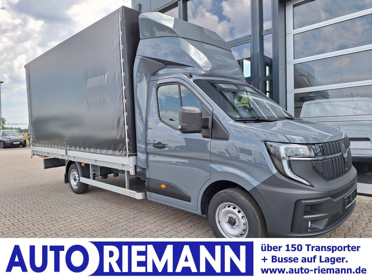 Renault Master 35 Pritsche Schiebe Plane dCi 170 Navi Ap - Curtain side van: picture 1 Renault Master 35 Pritsche Schiebe Plane dCi 170 Navi Ap - Curtain side van: picture 1