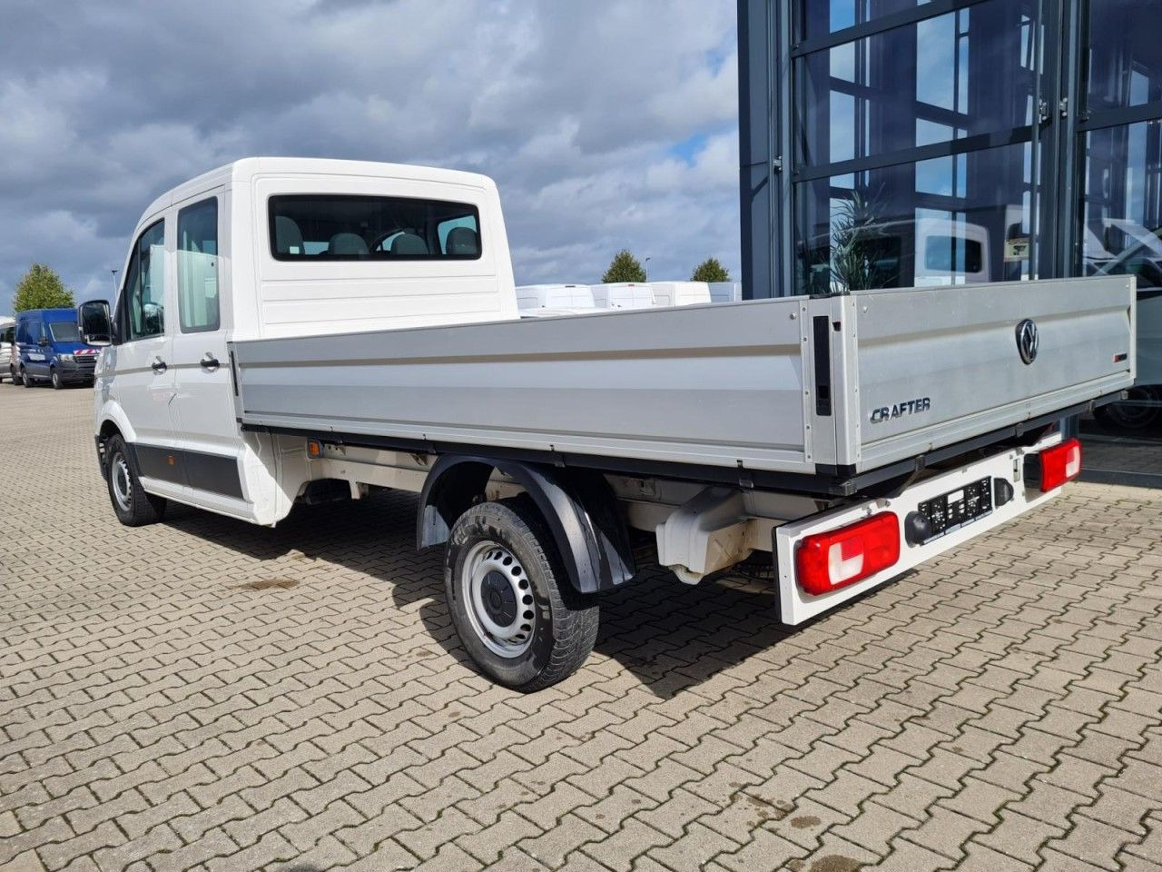 Flatbed van, Combi van Volkswagen Crafter 35 Doka TDI Pritsche L4 4Motion: picture 7