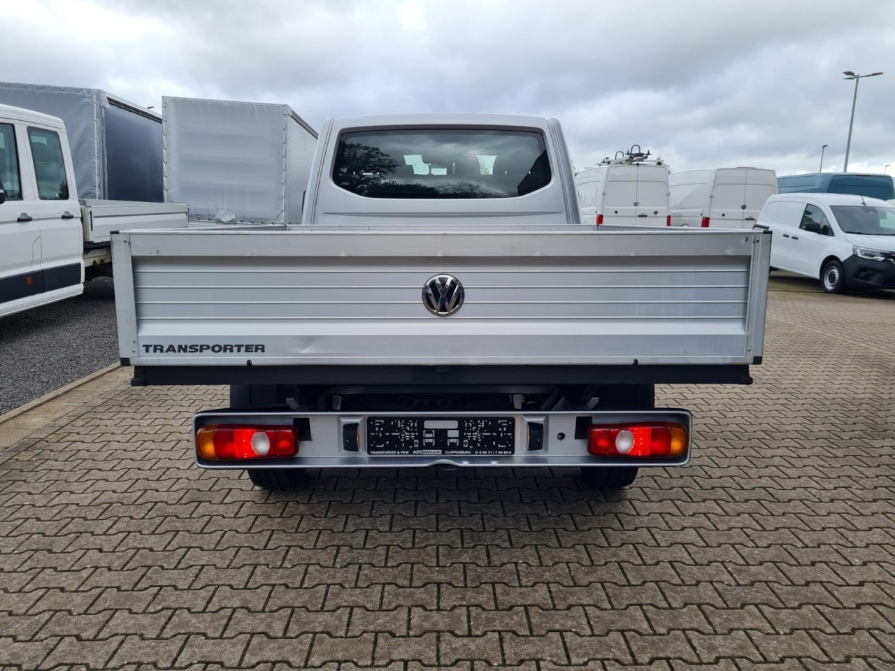 Volkswagen T6.1 Doka Pritsche Plane 6-Sitze Klima Komfort - Flatbed van, Combi van: picture 5 Volkswagen T6.1 Doka Pritsche Plane 6-Sitze Klima Komfort - Flatbed van, Combi van: picture 5