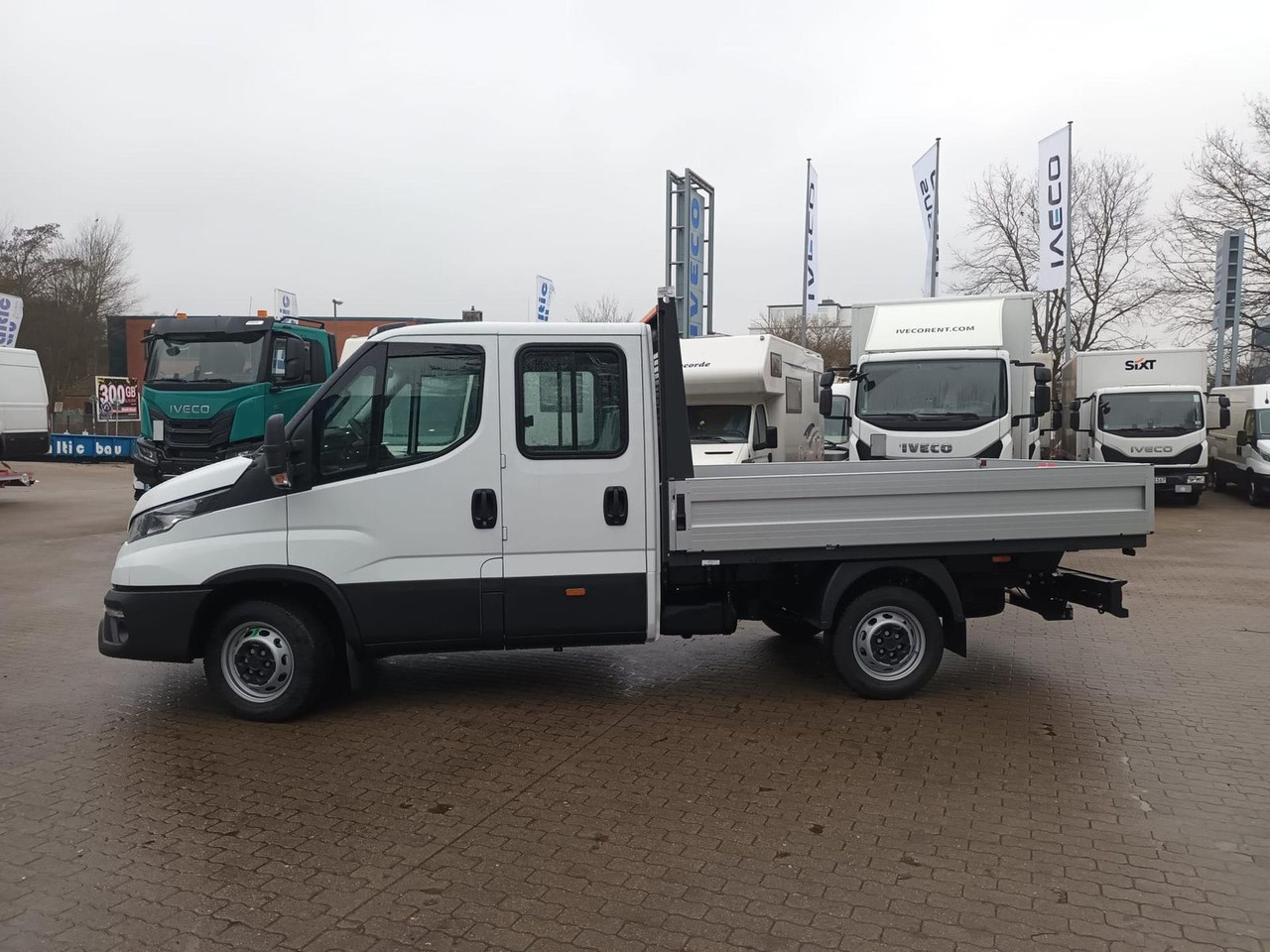 Iveco Daily 35S16H3.0Y Doka *Pritsche*KLIMA*AHK* 11... - Flatbed van, Combi van: picture 2 Iveco Daily 35S16H3.0Y Doka *Pritsche*KLIMA*AHK* 11... - Flatbed van, Combi van: picture 2