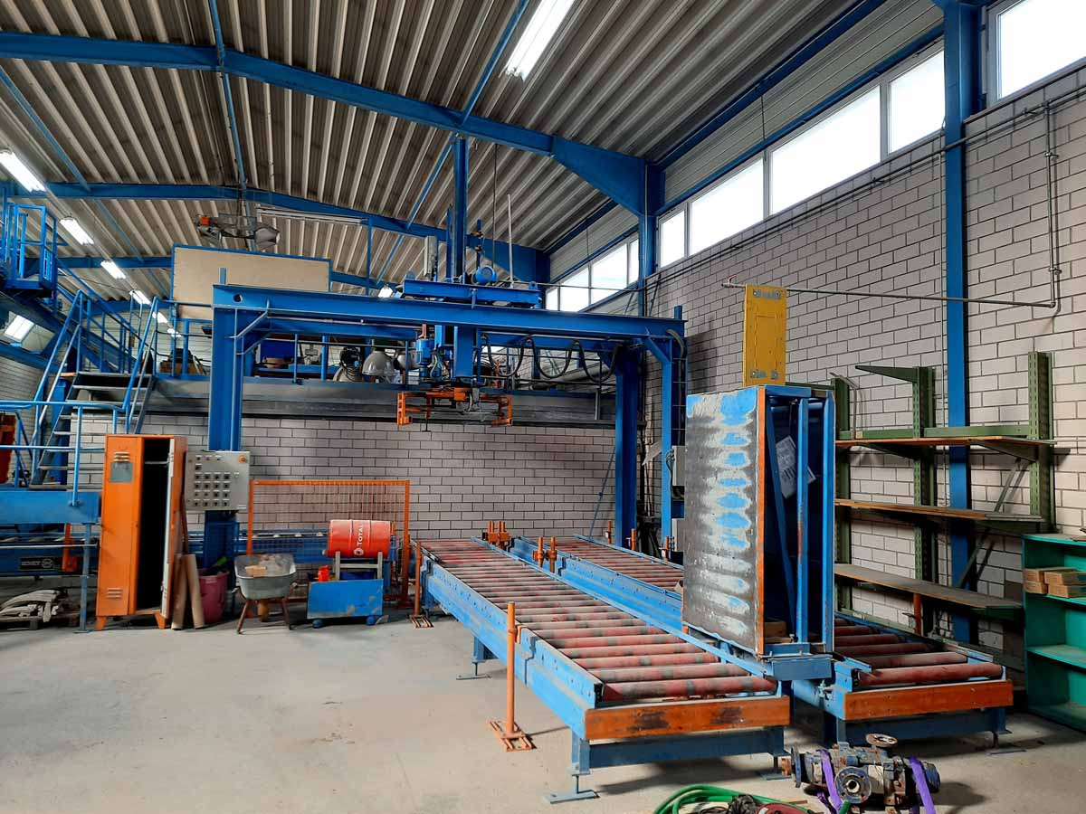 Complete sand-lime brick plant / komplettes Kalksandstein-Werk - Concrete plant: picture 4 Complete sand-lime brick plant / komplettes Kalksandstein-Werk - Concrete plant: picture 4