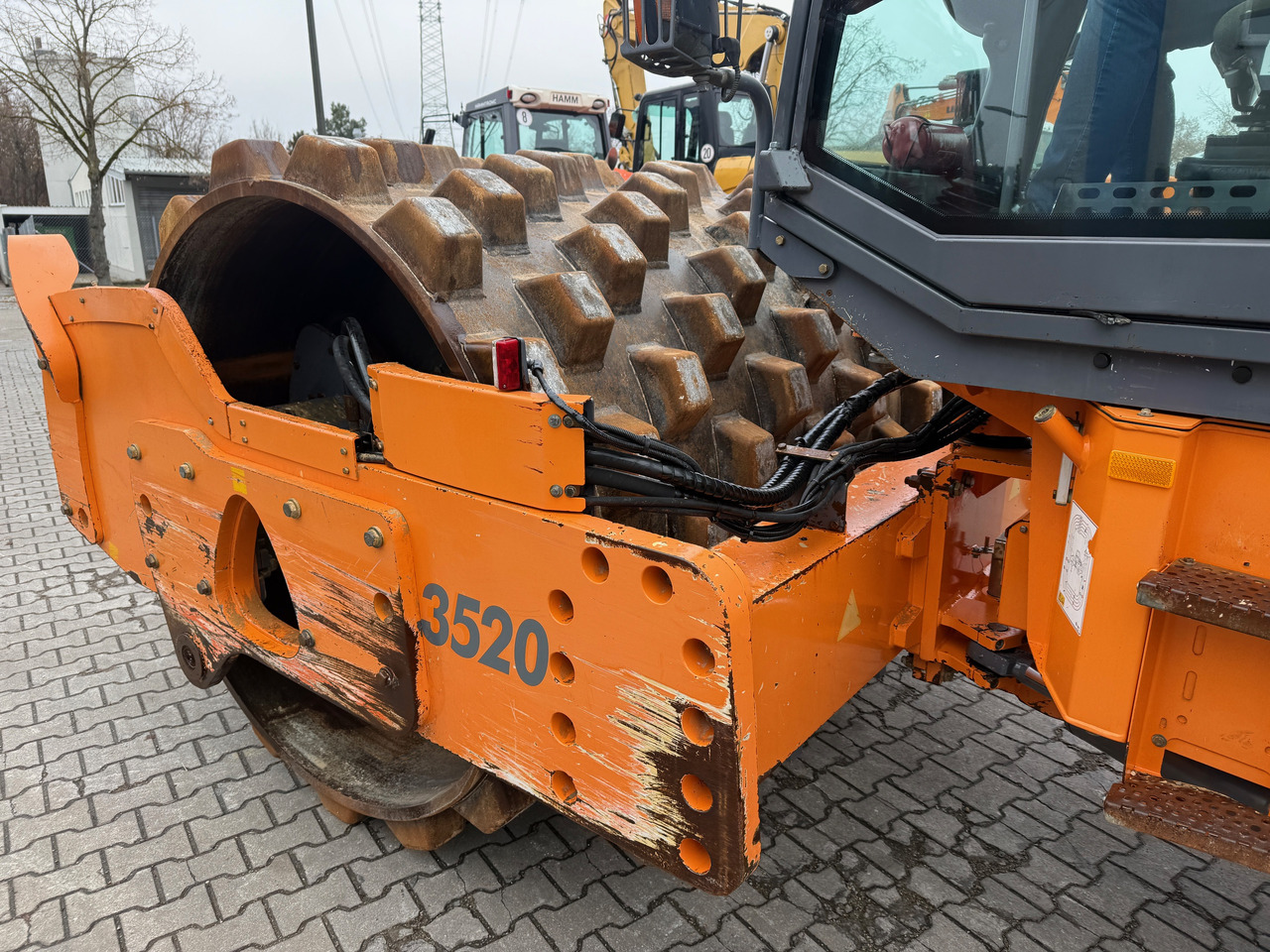 Compactor HAMM 3520 HT P Stampffuß Walzenzug Klima: picture 7