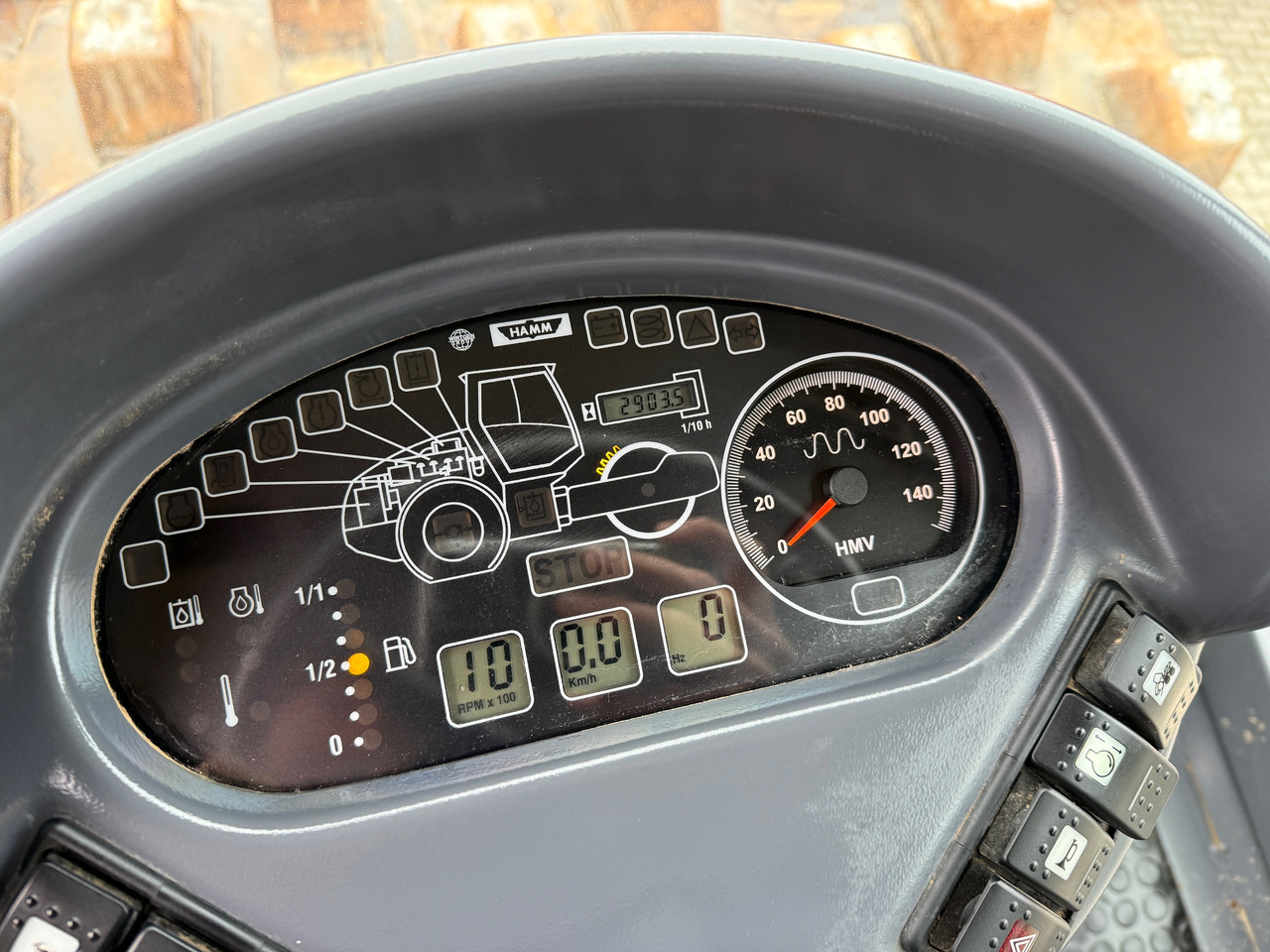 Compactor HAMM 3520 HT P Stampffuß Walzenzug Klima: picture 17