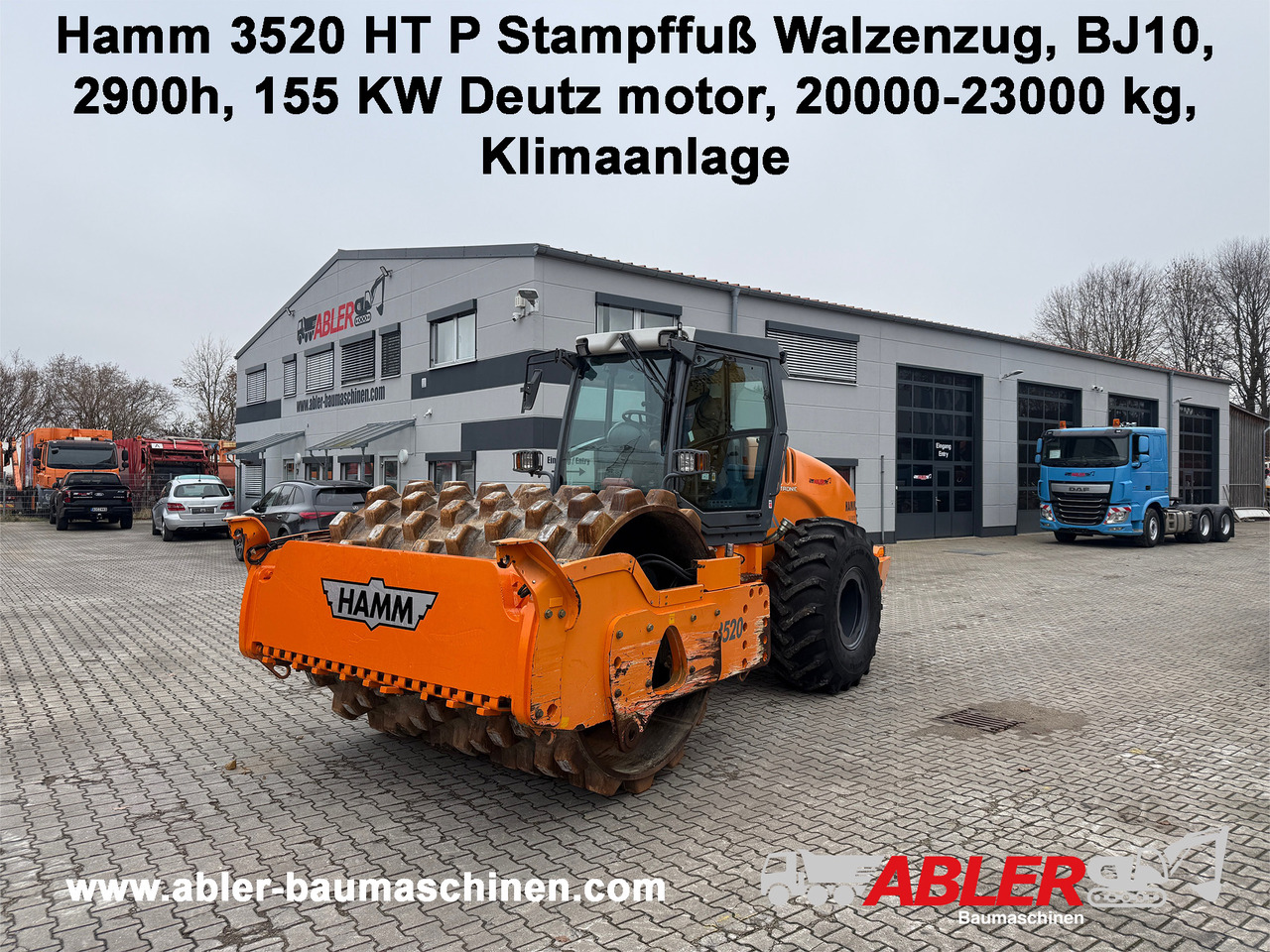 HAMM 3520 HT P Stampffuß Walzenzug Klima - Compactor: picture 1 HAMM 3520 HT P Stampffuß Walzenzug Klima - Compactor: picture 1