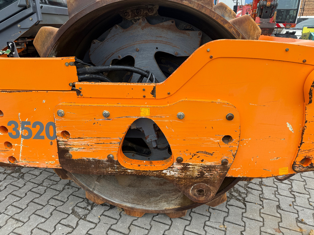 Compactor HAMM 3520 HT P Stampffuß Walzenzug Klima: picture 12