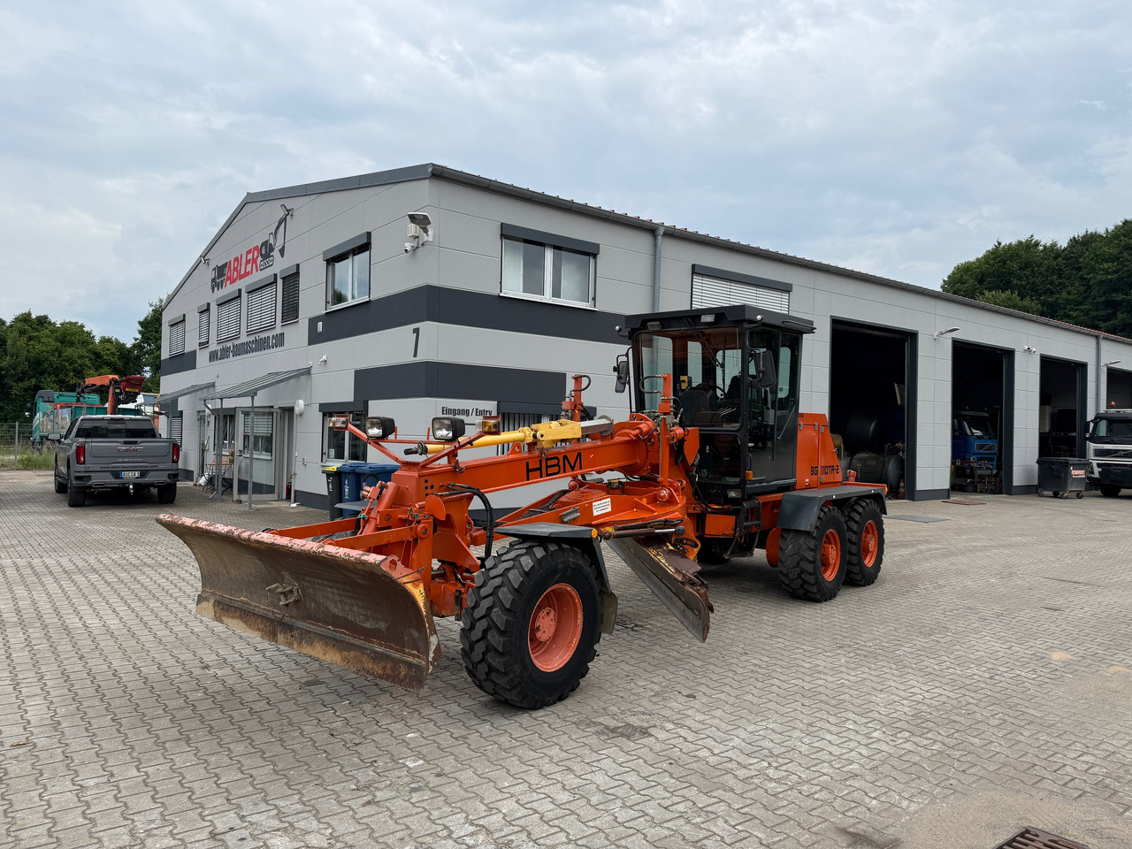 HBM Nobas BG110 TA 2 Grader mit Heckaufreißer GPS - Telescopic wheel loader: picture 2 HBM Nobas BG110 TA 2 Grader mit Heckaufreißer GPS - Telescopic wheel loader: picture 2
