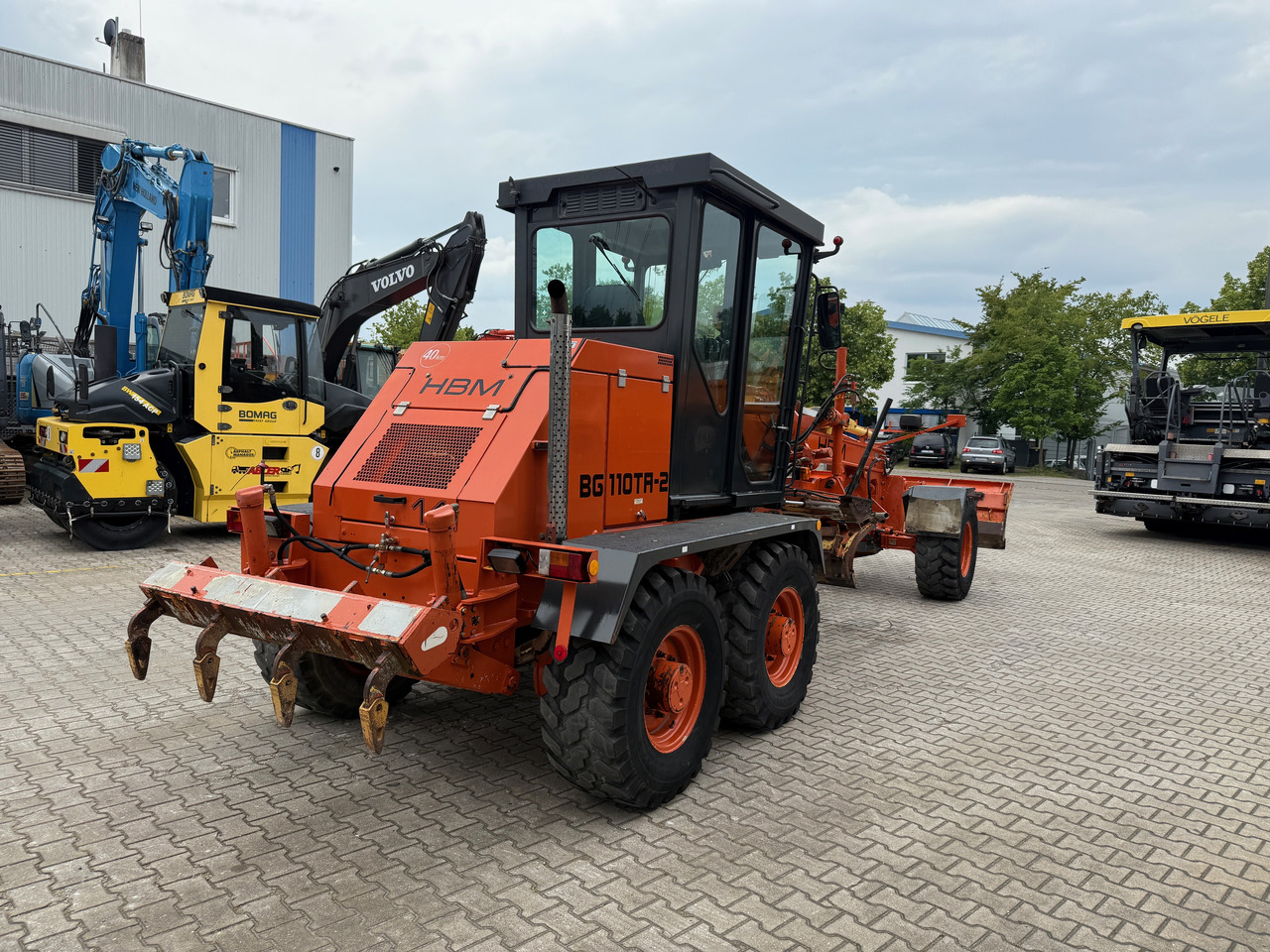 HBM Nobas BG110 TA 2 Grader mit Heckaufreißer GPS - Telescopic wheel loader: picture 4 HBM Nobas BG110 TA 2 Grader mit Heckaufreißer GPS - Telescopic wheel loader: picture 4