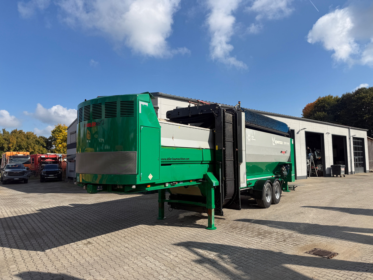 Komptech Cribus 3800 Trommelsiebanlage auf Auflieger - Screener, Semi-trailer: picture 2 Komptech Cribus 3800 Trommelsiebanlage auf Auflieger - Screener, Semi-trailer: picture 2
