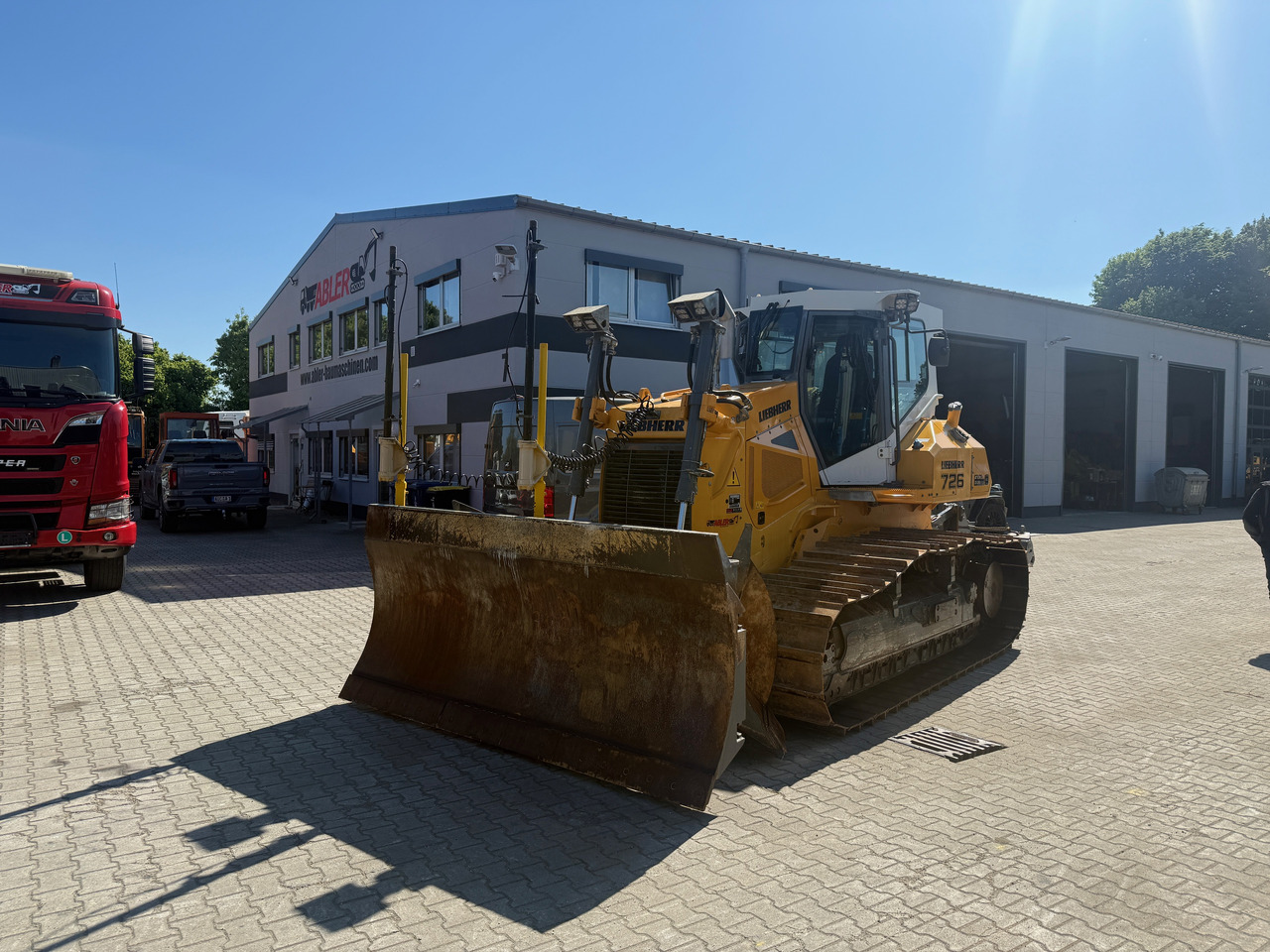 Liebherr PR726 LGP Planierraupe Heckaufreißer 3D GPS Topcon - Bulldozer: picture 4 Liebherr PR726 LGP Planierraupe Heckaufreißer 3D GPS Topcon - Bulldozer: picture 4