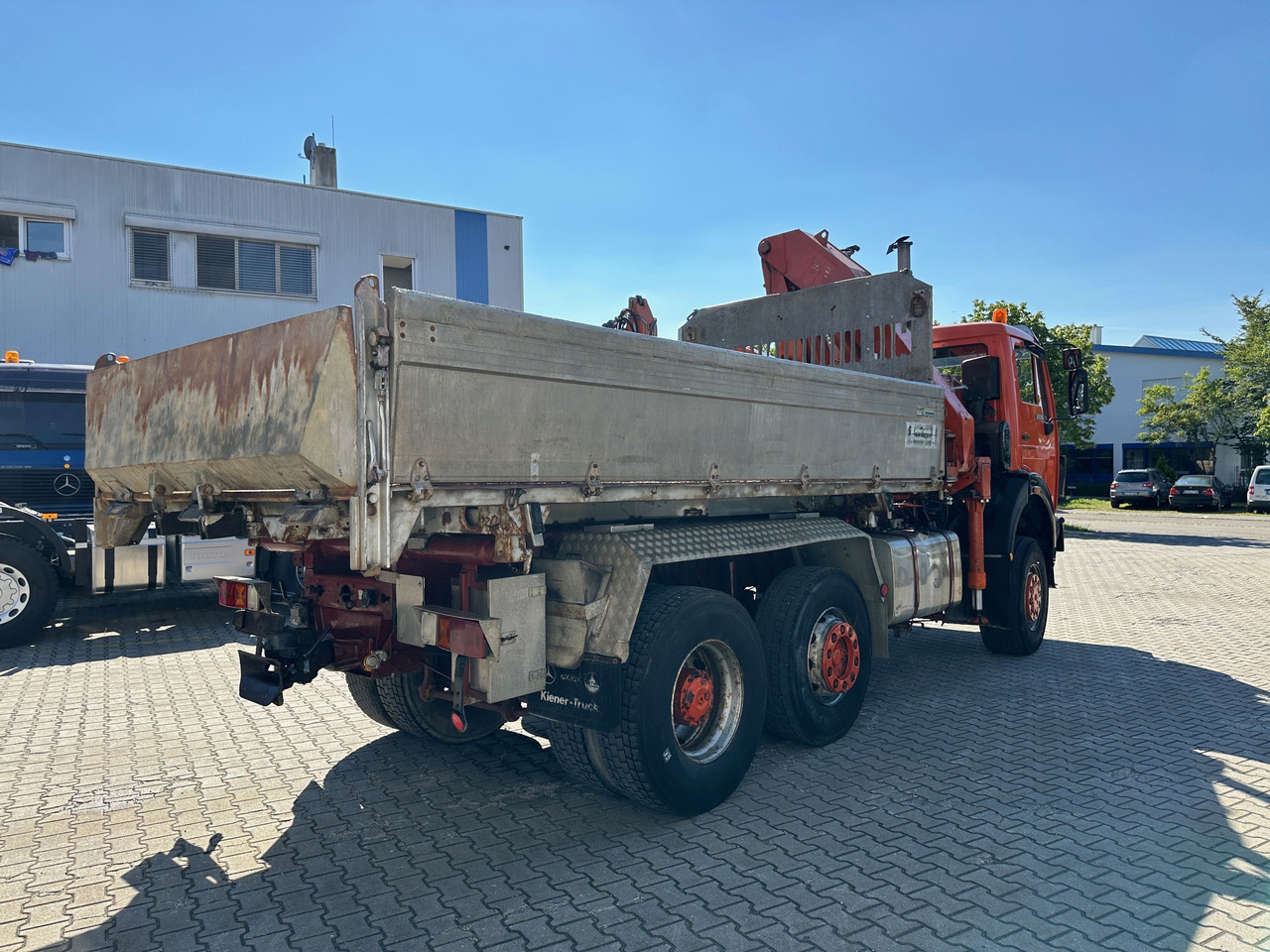 Mercedes-Benz 2535 NG 3-Seiten-Kipper mit Kran - Tipper, Crane truck: picture 4 Mercedes-Benz 2535 NG 3-Seiten-Kipper mit Kran - Tipper, Crane truck: picture 4