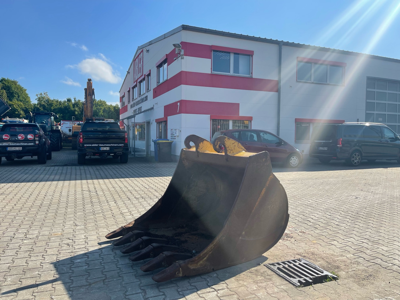 Tieflöffel 135cm - Excavator bucket: picture 2 Tieflöffel 135cm - Excavator bucket: picture 2