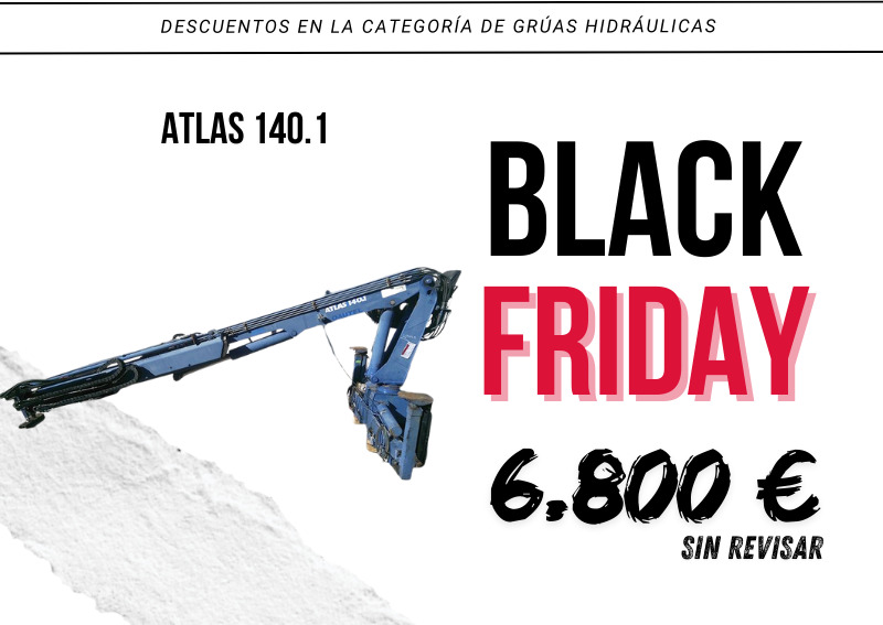 Grúa articulada Atlas AK 140.1 - Loader crane for Truck: picture 1 Grúa articulada Atlas AK 140.1 - Loader crane for Truck: picture 1