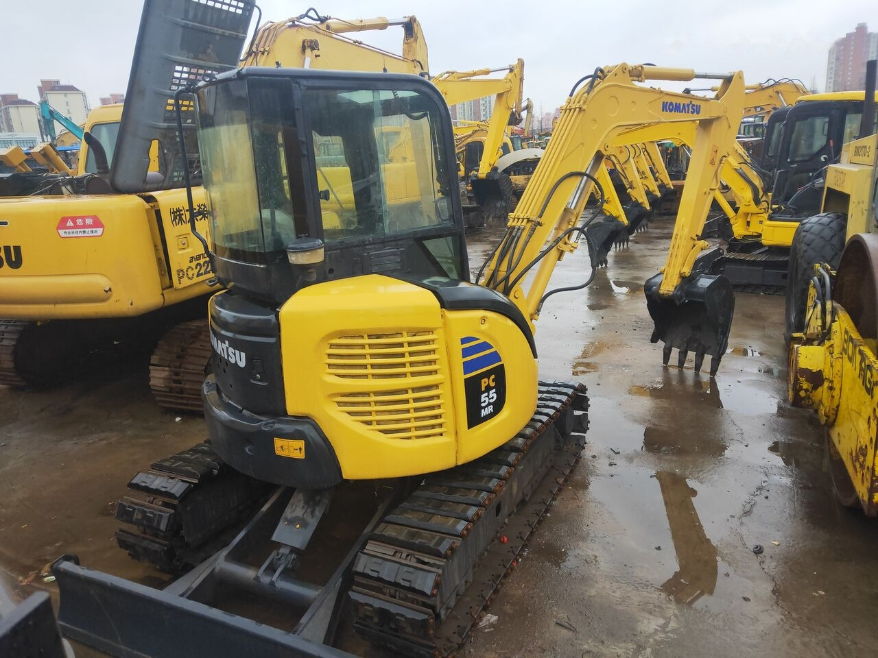Komatsu PC55MR - Mini excavator: picture 3 Komatsu PC55MR - Mini excavator: picture 3