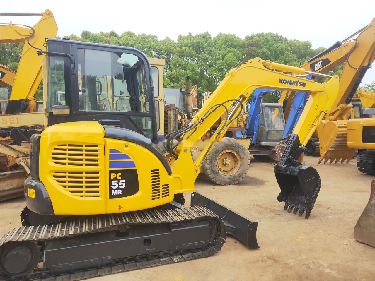 Komatsu PC55MR - Mini excavator: picture 1 Komatsu PC55MR - Mini excavator: picture 1