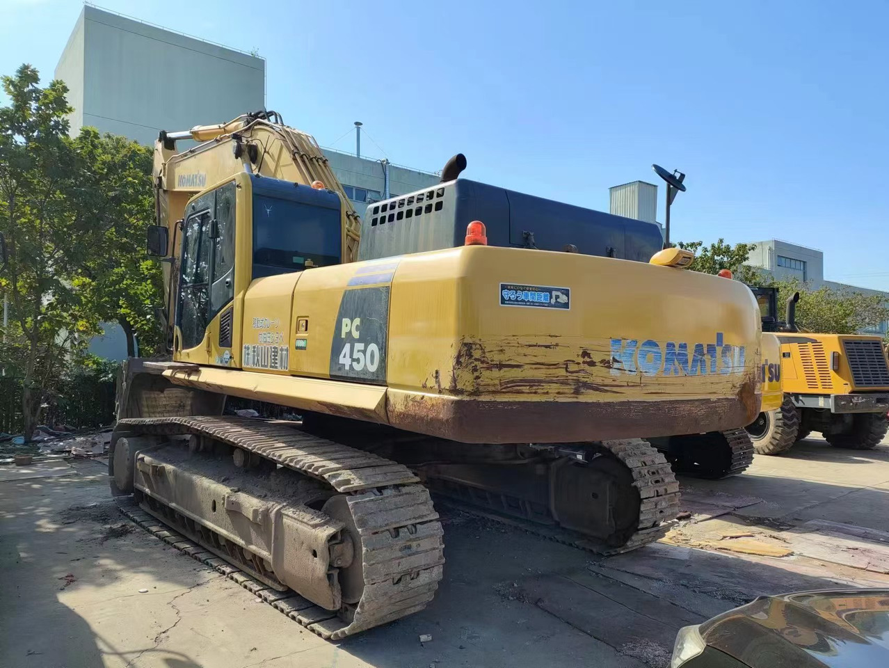 KOMATSU PC450-8 PC 450 - 8 ORIGINAL PAINT - Crawler excavator: picture 3 KOMATSU PC450-8 PC 450 - 8 ORIGINAL PAINT - Crawler excavator: picture 3