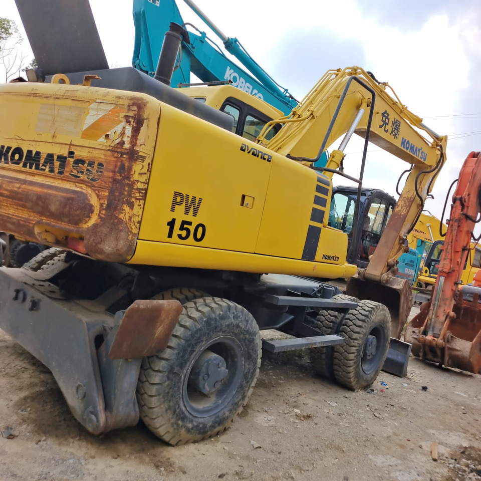 KOMATSU PW150 - Wheel excavator: picture 4 KOMATSU PW150 - Wheel excavator: picture 4