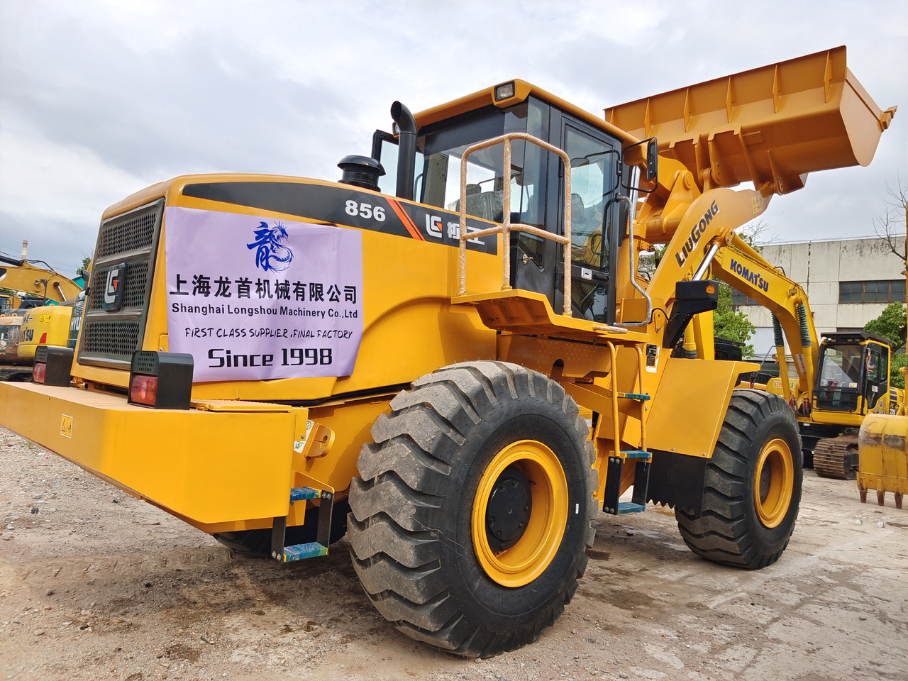 LIUGONG CLG 856 - Wheel loader: picture 3 LIUGONG CLG 856 - Wheel loader: picture 3