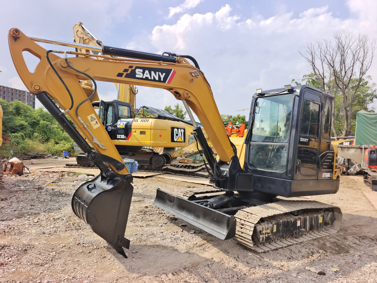 SANY SY 60C - Mini excavator: picture 5 SANY SY 60C - Mini excavator: picture 5