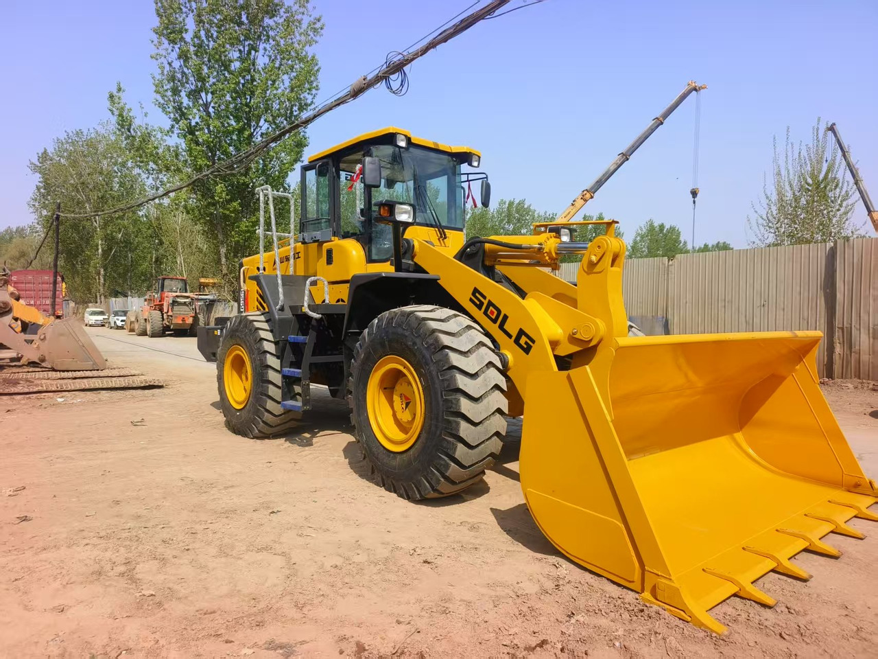 SDLG LG 956L WITH CAT ENGINE - Wheel loader: picture 3 SDLG LG 956L WITH CAT ENGINE - Wheel loader: picture 3