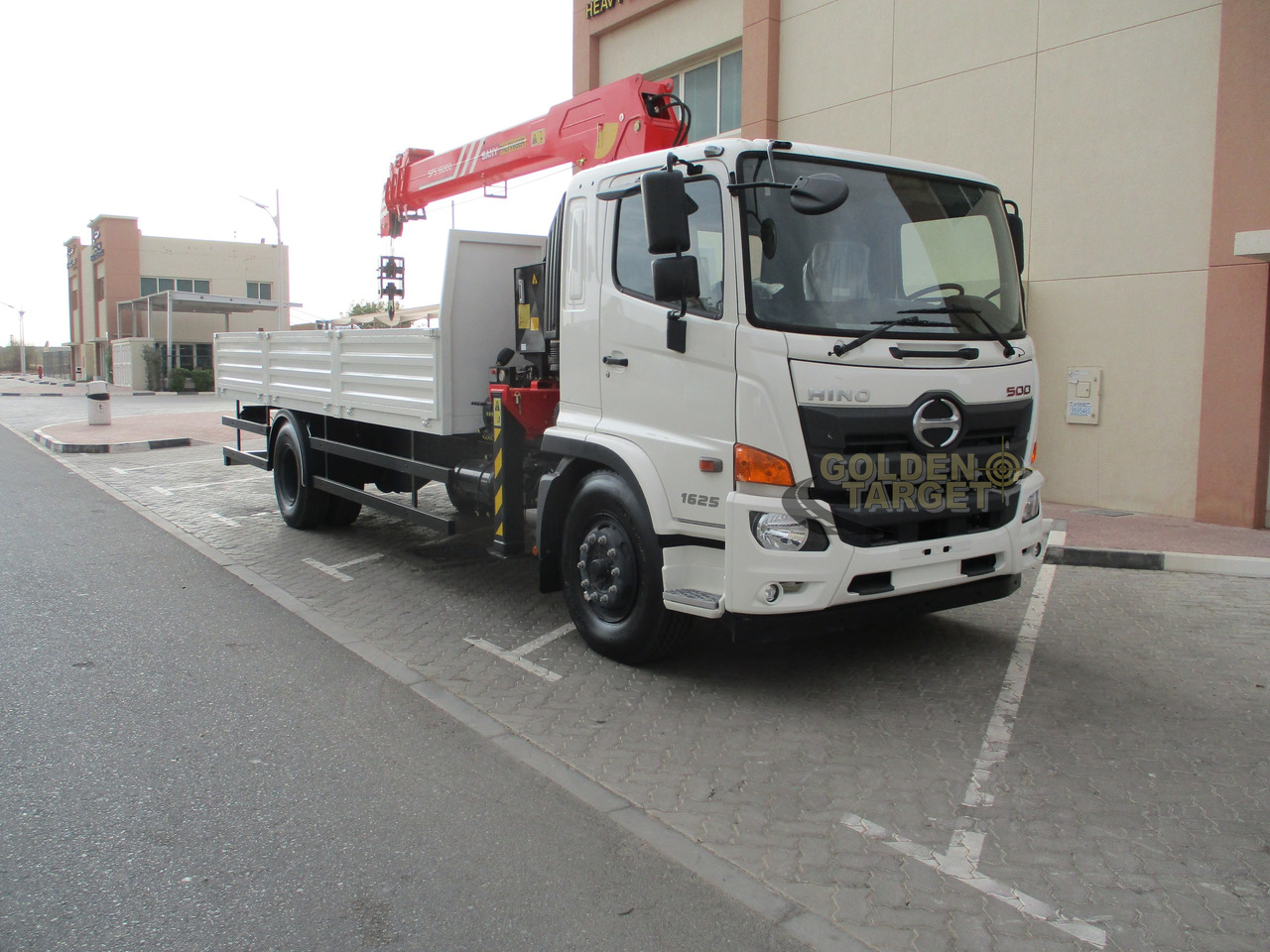 HINO 500 1625 4x2 with SANY PALFINGER SPS16000 Crane - Crane truck: picture 1 HINO 500 1625 4x2 with SANY PALFINGER SPS16000 Crane - Crane truck: picture 1