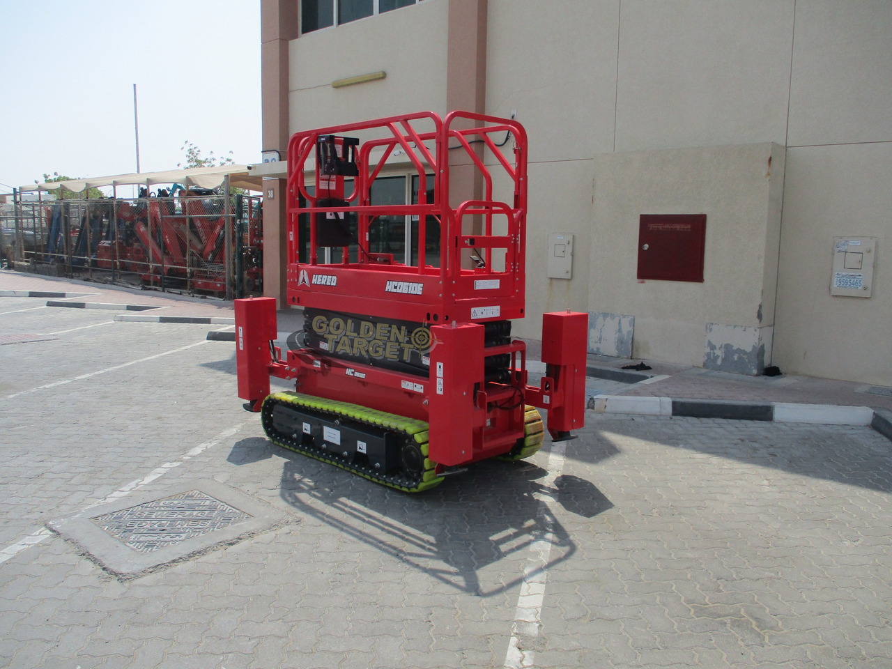 Hered HC0610E Electric Crawler Scissor Lift - Scissor lift: picture 4 Hered HC0610E Electric Crawler Scissor Lift - Scissor lift: picture 4