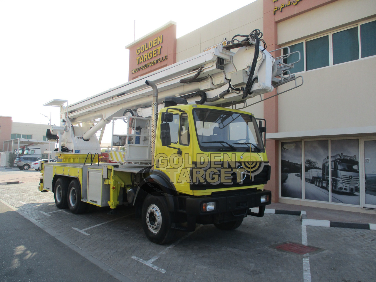 MERCEDES-BENZ 2638 6×4 MANLIFT TRUCK 1998 - Fire truck: picture 1 MERCEDES-BENZ 2638 6×4 MANLIFT TRUCK 1998 - Fire truck: picture 1