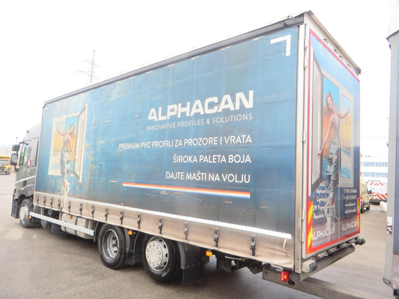 Renault T460 SC 6x2 tandem jumbo 114m3 - Curtainsider truck: picture 5 Renault T460 SC 6x2 tandem jumbo 114m3 - Curtainsider truck: picture 5