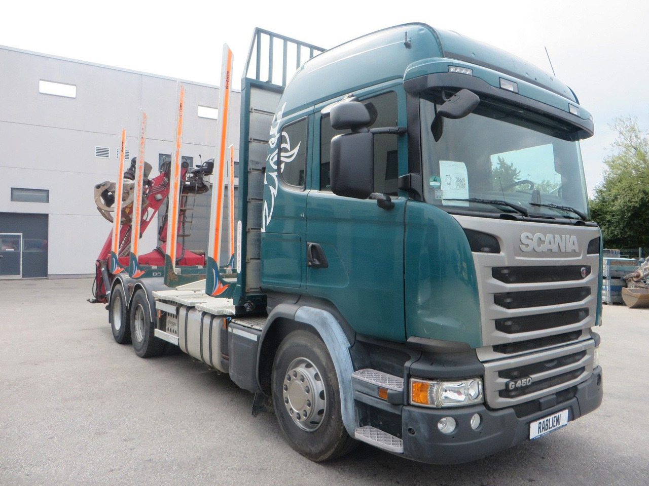 Scania G450 6x4Timber - Timber truck, Crane truck: picture 2 Scania G450 6x4Timber - Timber truck, Crane truck: picture 2