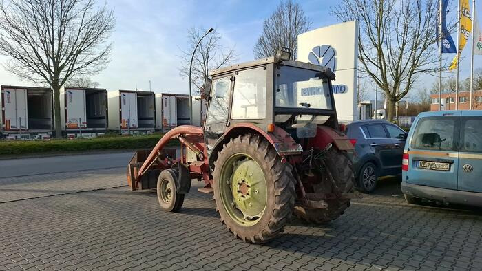Case IH 633 Frontlader mit Dunggabel und Schaufel - Farm tractor: picture 4 Case IH 633 Frontlader mit Dunggabel und Schaufel - Farm tractor: picture 4