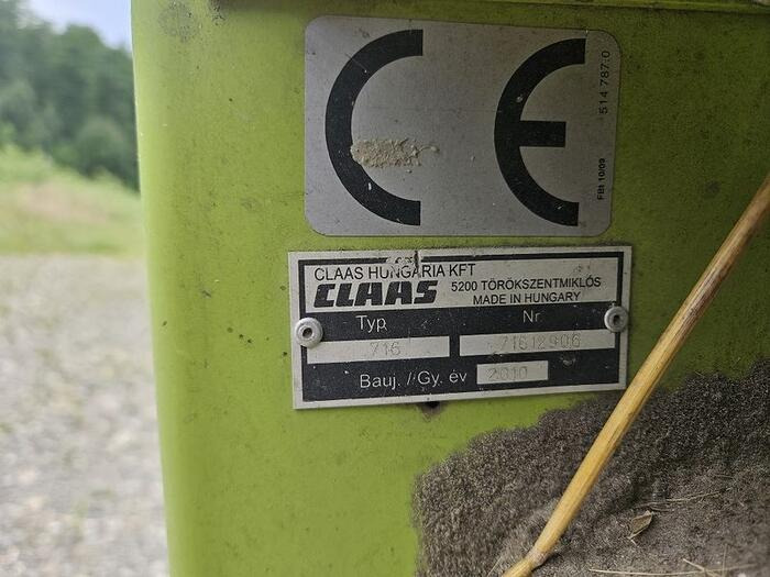 Grain header Claas V540 Vario: picture 9