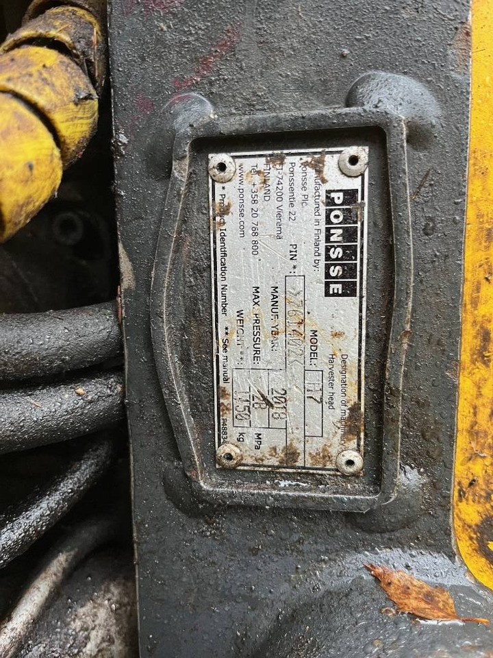 Forestry harvester Ponsse Ergo 8W: picture 13