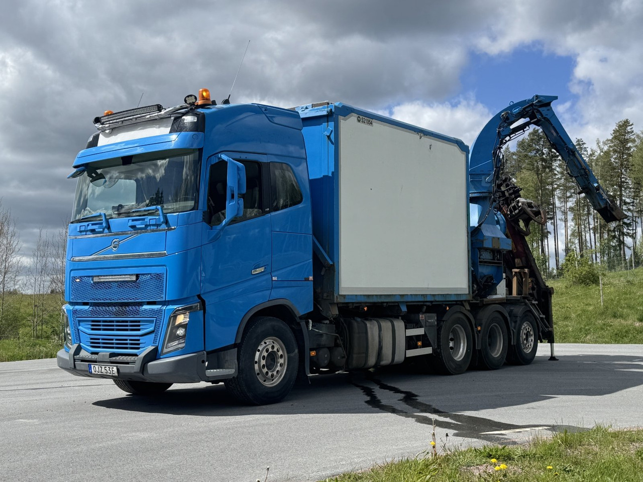 Huggbilsekipage Volvo FH16 750 8X4 -2019 | HIAB | ERJO | Full-luft - Forestry equipment, Truck: picture 1 Huggbilsekipage Volvo FH16 750 8X4 -2019 | HIAB | ERJO | Full-luft - Forestry equipment, Truck: picture 1