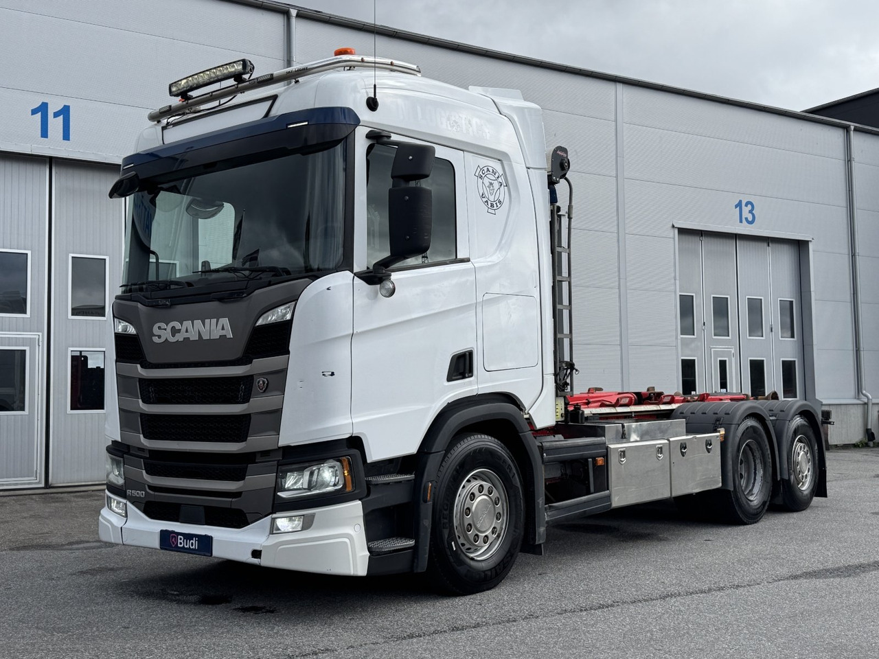 Lastväxlare Scania R500 B 6X2-4NB -2018 | HIAB | Full-luft - Hook lift truck: picture 1 Lastväxlare Scania R500 B 6X2-4NB -2018 | HIAB | Full-luft - Hook lift truck: picture 1